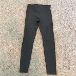 Under Armour fitted full length gray leggings